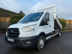 Ford Transit L3 20 TDCI 170ch Bv6m Benne Acier + Coffre. 1 ère main. 56698 kms . TVA récup