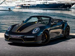 Porsche 911 type 991 turbo s cabriolet « techart » pdk 580 cv - monaco