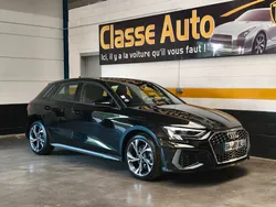 Audi A3 Sportback 35 TFSi 150ch S-Line S tronic 7 Garantie 12 mois Apple Carplay Android Auto, Caméra, GPS, Lane Assist, LED, Park Assist, Régulateur...