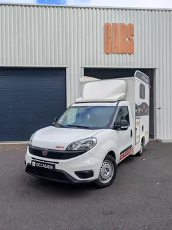 Fiat doblo plancher cabine aménagé food truck VASP - 1.3l 90 ch - 50500 kms - garantie 6 mois - sans TVA