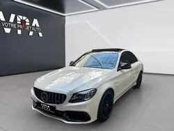 Mercedes Classe C 63 AMG 4.0 V8 BITURBO 476 ch • Sièges Performance Burmester Toit panoramique Ca...
