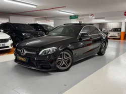 Mercedes-benz classe c 2.0 200 d 150 ch amg line 9g-tronic bva / toit ouvrant / carplay / sièges chauffants