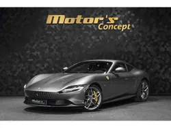 Ferrari ROMA V8 620 CH - GRIGIO FERRO MET. 790 / CARBON + LEDS DAYTONA APPLE CAR PLAY