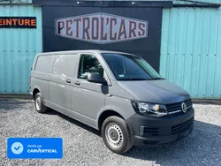 Volkswagen Transporter T6 L2H1 2.0 TDI 102 3 places 21990 Clim Bluetooth Gris Faible kilométrage Très bon état Entretien Garantie Un seul utilisateur