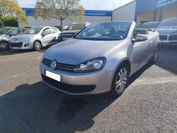 Volswagen golf 6 cabriolet 1.6 tdi 105chx,boite 6,clim,gps,distribution et revision effectuee,garantie 3 mois,reprise possible