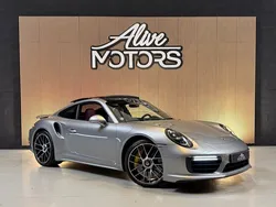 Porsche 911 type 991 phase 2 Turbo S 580 - Origine France - Historique Porsche - Toit ouvrant - Sièges Sports - PDLS + teintés - Ciel de toit Alcantara - Pack Sport Chrono - Jantes Monoécrou - PASM -