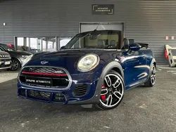 Mini F57 Cabriolet 231CH John Cooper Works - Caméra* Sièges chauffants* Lapis Luxury Blue