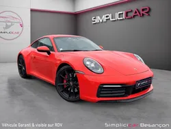 PORSCHE 911 (992) (2) 3.0 450Ch CARRERA S PDK Pack Chrono - Lift - Echappement Sport - PDCC - PDLS - Sièges 18 positions