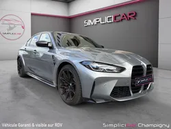 BMW M3 COMPETITION G80 510 ch BVA8 - TVA Apparente - Echappement Sport - Sièges confort - CarPlay