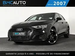 Audi A3 SPORTBACK 30 TFSI 110CH CUIR CHAUFF CARPLAY VIRTUAL REGUL PARK ASSSIT LANE ASSIST S-TRONIC