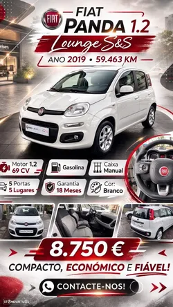 Fiat Panda 1.2 Lounge S&S