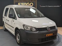 Volkswagen caddy vu fourgon 1.6 tdi 100 - attelage - clim - plancher bois