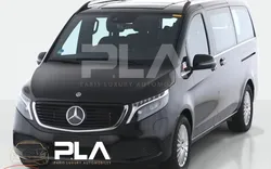 Mercedes eqv 300 long 7 places avantgarde + cuir + portes electriques + 360° + acc