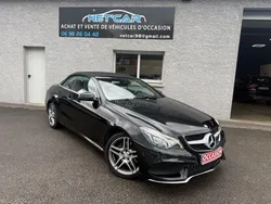 MERCEDES-BENZ CLASSE E 220D 9G-TRONIC 170cv CABRIOLET FASCINATION AMG / SUIVIE COMPLET MERCEDES