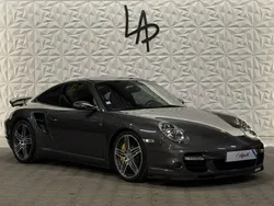 Porsche 911 997 3.6 480 TURBO - SLATE GREY CARBONE SURPIQURE JAUNE