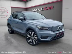 VOLVO XC40 P8 Recharge AWD 408 ch 1EDT R-Design toit ouvrant harman kardon pompe à chaleur garantie 12 mois
