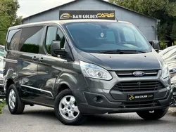 FORD TRANSIT CUSTOM CABINE APPROFONDIE 2.2 TDCI 125Ch - 6 Places - BV6 1ère Main - TVA DÉDUCTIBLE