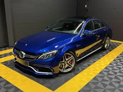 MERCEDES CLASSE C 63 AMG S 4.0 V8 510 cv ( C63 C63S AMGS 63S ) - TOIT PANO / BURMESTER / TÊTE HAUTE - IMMAT FRANCAISE