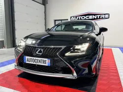 Lexus rc 200 turbo 245 ch f-sport en boite automatique / full cuir / camera de recul / gps / clim auto / garantie