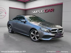 MERCEDES CLASSE E COUPE 220 D 4MATIC Executive - Toit Ouvrant - Caméra - Led d'ambiance - Sièges chauffants - GARANTIE 12 MOIS