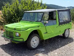 Citroën Mehari 4 places verte restaurée