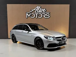 Mercedes Benz Classe C break W205 63 AMG BVA7 - Toit ouvrant - Burmeister - Jantes 19 - Échappement Milltek à valves - Sièges électriques à mémoire - Console Carbone - Éclairage d’ambiance - Configura