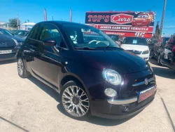 FIAT 500 II 1.2 8V 69CH LOUNGE * CLIM BLUETOOTH JANTES ALU TOIT PANO * CRIT'AiR 1 * FACTURES D'ENTRETIEN À JOUR