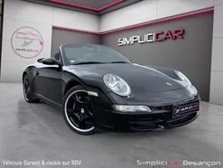 PORSCHE 911 CARRERA CABRIOLET 345Ch Garantie 12 mois - Siège cuir - Echappement inox - Hard Top