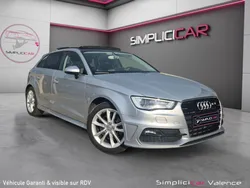 AUDI A3 1.8 TFSI S LINE 180Ch Toit Ouvrant Radar Av/Ar Regul/Limit Bluetooth Garantie 12 mois
