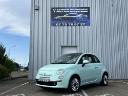 FIAT 500 1.2 8v 69ch Club Dualogic 89.000km Garantie 6 Mois