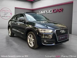 AUDI Q3 Q3 2.0 TDI 177 ch Quattro S tronic 7 toit ouvrant régulateur de vitesse garantie 12 mois