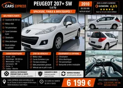 Peugeot 207+ sw lion edition 1.4 moteur refait garantie 6mois