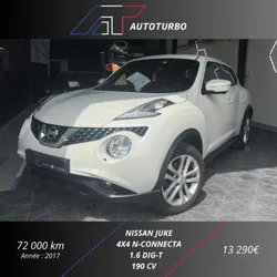 Nissan JUKE 1.6 Essence (DIG-T) 190CH N-CONNECTA ALL-MODE XTRONIC