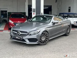 Mercedes Classe C CABRIOLET 250D 205cv FASCINATION 9G-TRONIC / SUIVI COMPLET / PACK AMG / GARANTIE