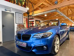 BMW Série 2 Cabriolet 230i BVA8 252cv LCI M Sport "Bleu Estoril" / Intérieur Alcantara 07/2017 81.000 km "ETAT IRREPROCHABLE" *LIVRAISON POSSIBLE