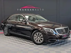 MERCEDES Classe S 350 d - 3.0 V6 258ch 9G-Tronic - NOIR RUBIS - INTERIEUR CUIR BEIGE / BOIS - SUIVI D'ENTRETIEN COMPLET