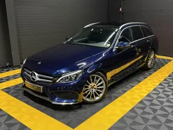 MERCEDES CLASSE C 220d BREAK 2.2 CDI 170 cv SPORTLINE ( C220d C220 d ) - TOIT OUVRANT / FULL CUIR / CAMERA 360°