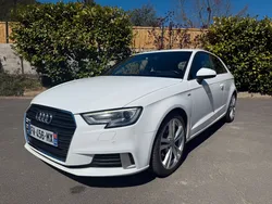 Audi A3 TFSI 150ch Bv6m. SLine 3P . Blanc . GPS Virtual Cockpit Jalus SLine 18