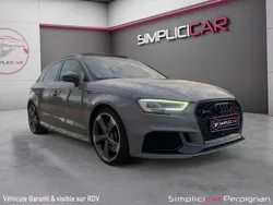 AUDI RS3 SPORTBACK 2.5 TFSI 400 ch S tronic Quattro Garantie 12 mois Carplay/Toit ouvrant/GPS/Caméra/Bang Olufsen Sou
