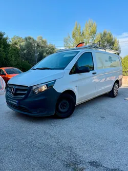 Mercedes Vito 114 2.2 CDi 136ch 3 places Select TVA RÉCUPÉRABLE (CAMÉRA / RADARS AV+AR / ÉCRAN GPS / RÉGULATEUR DE VITESSE / CLIM AUTO / BLUETOOTH)