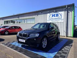 Bmw X3 20DA 184cv X-Drive Pack M GPS Cuir Xénon Caméra Régulateur Bluetooth Garantie 12 Mois
