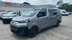 33 325 ht / fiat scudo combi xl minibus 9 places 2.2 180 cv boite auto neuf gris acier / tva recuperable