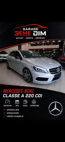 Mercedes classe A 220 cdi 7G-DCT (boite auto) 170 ch très propre