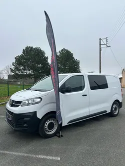 Opel vivaro cabine approfondie 6 places 2.0 145cv 22.492 HT GARANTIE 12 MOIS