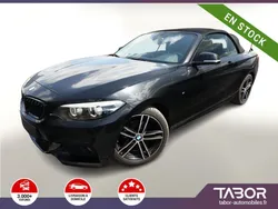 BMW Serie 2 218 i Cabrio M Sport cuir GPS radars 18P