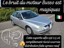 ALFA ROMEO 156 2.5 V6 24V BOÎTE AUTOMATIQUE 195cv COMPLÈTEMENT RÉVISÉ