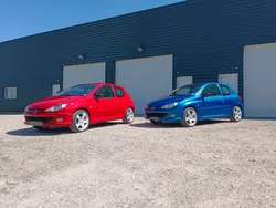 Peugeot 206 RC 2.0i 177ch Rouge Aden