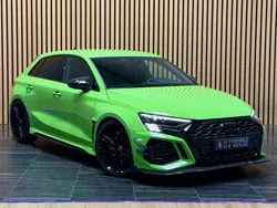 AUDI RS3 SPORTBACK RS3-R ABT 2.5 500 ETAT NEUF SUIVI COMPLET IMMAT FRANCE 1 of 200 RS3 R AKRAPOVIC
