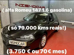 Alfa Romeo 147 Só 79.000 kms ou 70 mês sem entrada