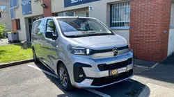 31 990 HT / NOUVEAU CITROEN JUMPY M cabine approfondie 5 places 2.2 180 cv bva PREMIUM CONNECT GRIS ACIER neuf / tva recuperable